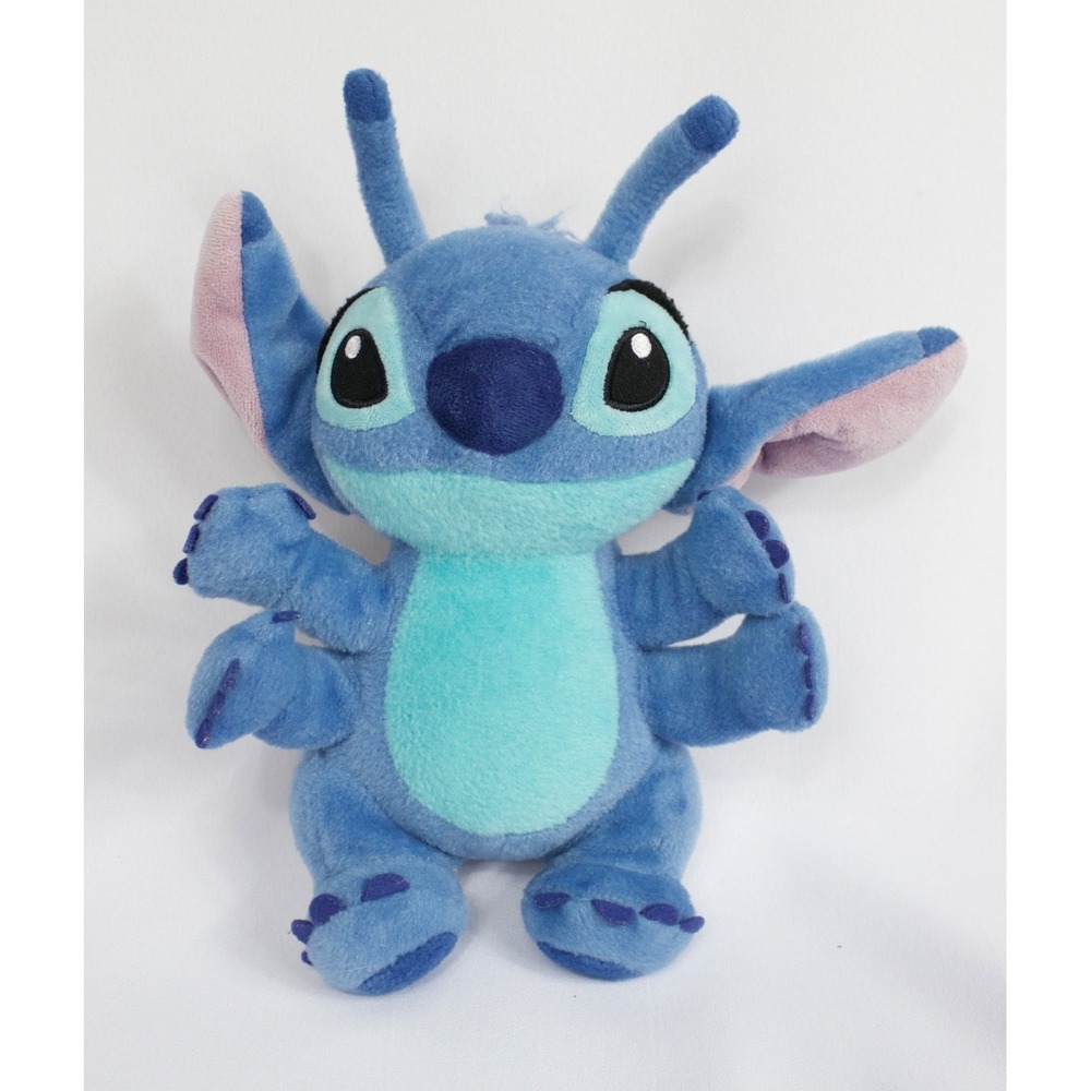 Disney Parks Lilo and Stitch Four Arm Experiment 626 Stitch 10" Plush Doll